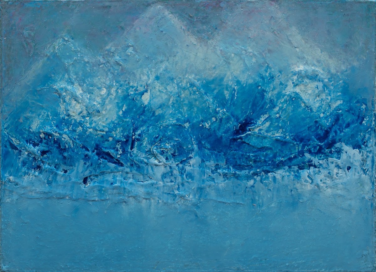 El helado azul