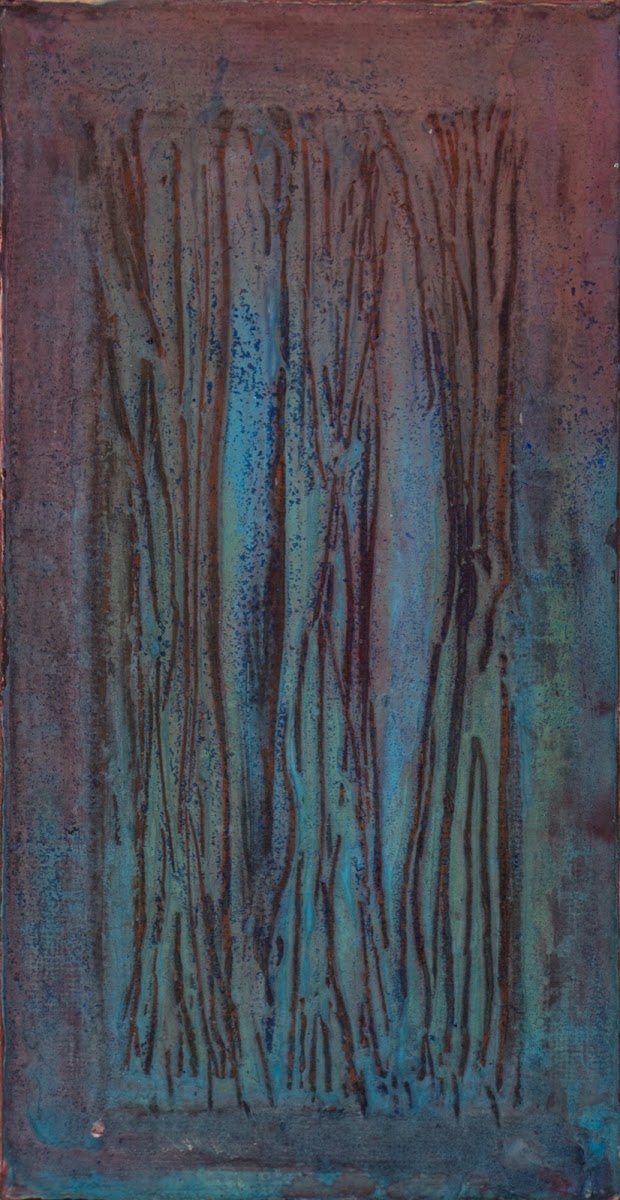 Árboles en azul